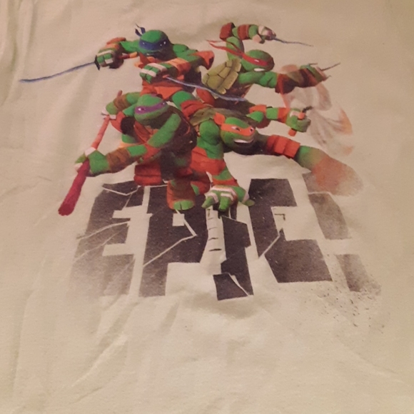 Little boys Ninja Turtle t-shirt 6-7 - Picture 2 of 4